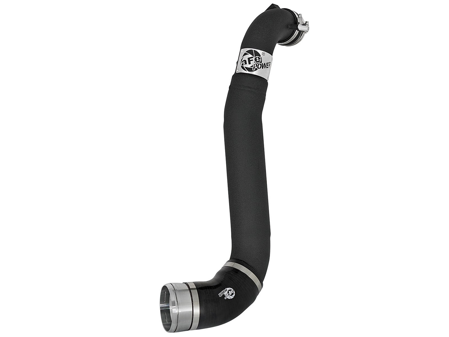 BladeRunner 3-1/2 IN to 3 IN Aluminum Cold Charge Pipe Black