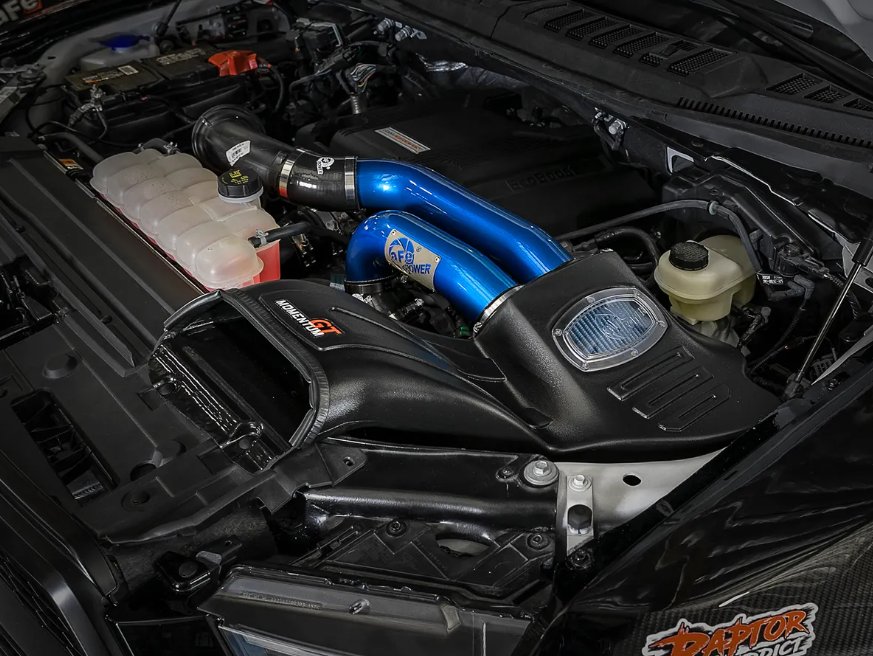 Momentum XP 'Alpha Raptor' Cold Air Intake System - Blue w/Pro 5R Filter Media