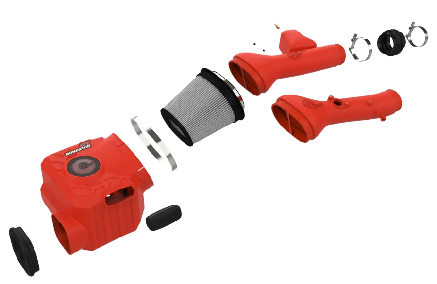 Momentum GT Red Edition Cold Air Intake System w/ Pro DRY S Filter