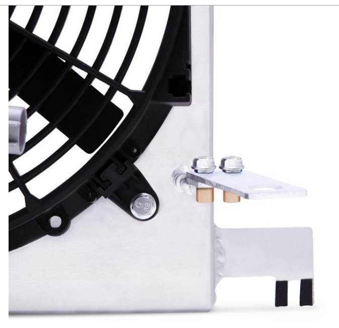 Performance Aluminum Radiator Fan Shroud Kit