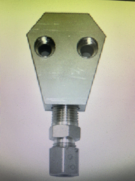 Nitrous Outlet Purge Block
