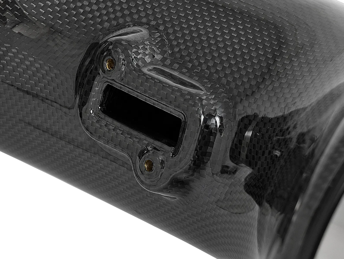 Black Series Momentum Carbon Fiber Cold Air Intake System w/Dual Filter Media