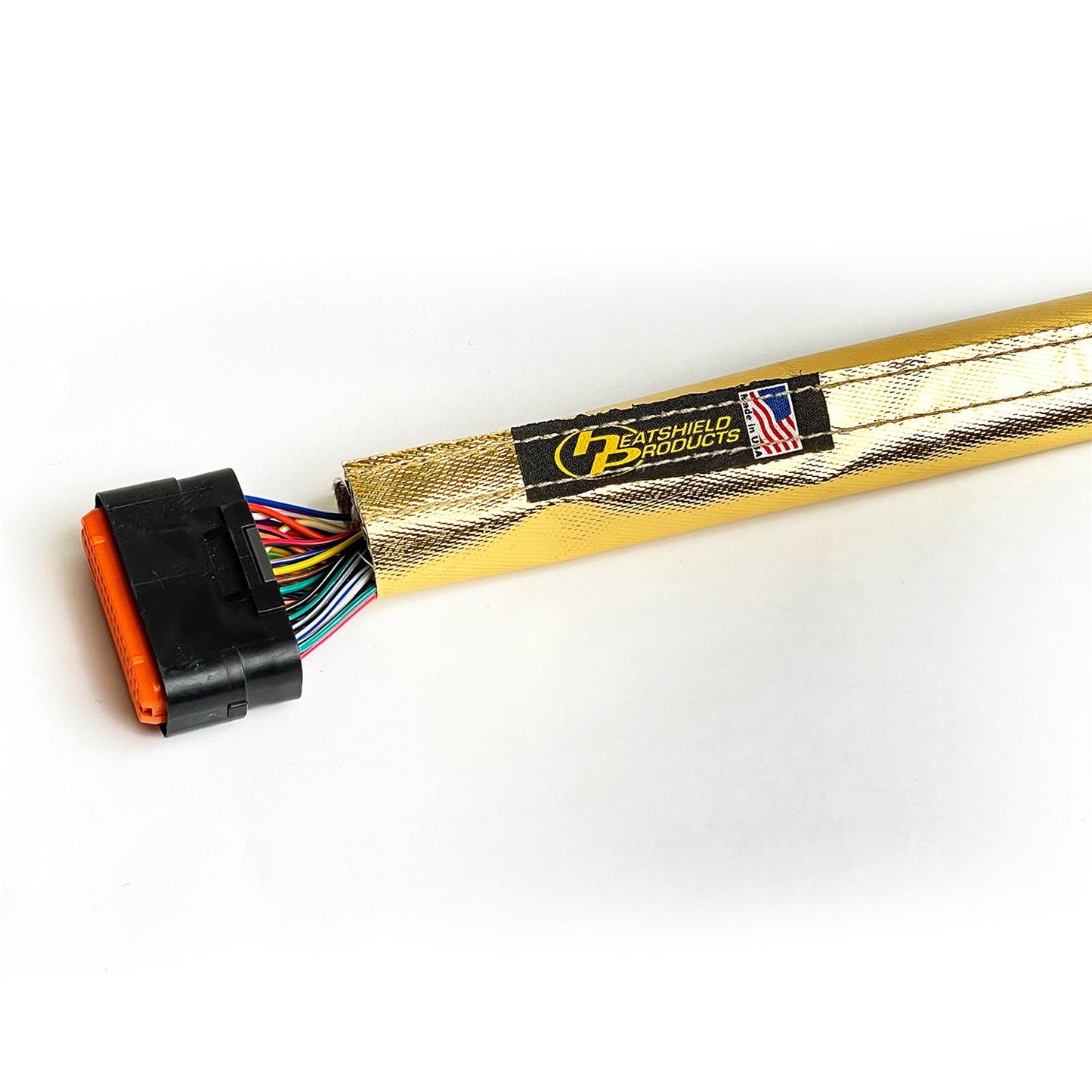 COLD-GOLD™ SLEEVE - GOLD HEAT SHIELD SLEEVE WITH HOOK AND LOOP