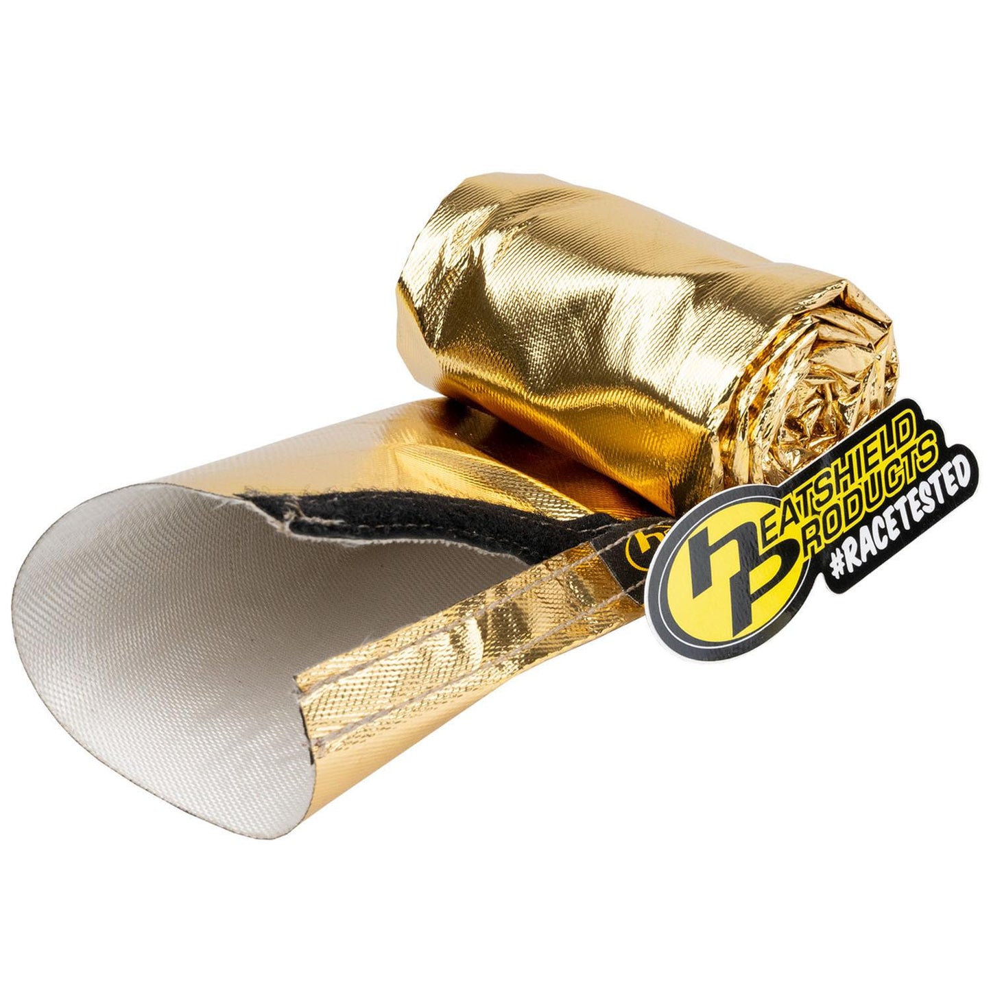 COLD-GOLD™ SLEEVE - GOLD HEAT SHIELD SLEEVE WITH HOOK AND LOOP