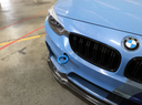 aFe CONTROL Front Tow Hook - Blue