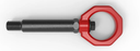 aFe CONTROL Rear Tow Hook Red